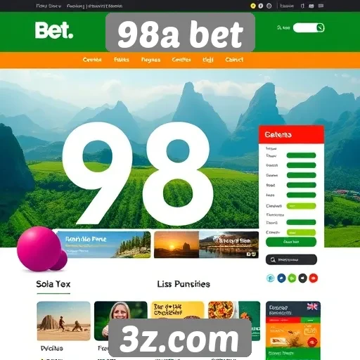 Acessibilidade e usabilidade do site 98a bet
